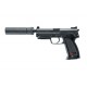 Модель пистолета UMAREX Heckler & Koch USP Tactical металл, электрика, оригинальные маркировки 2.5976